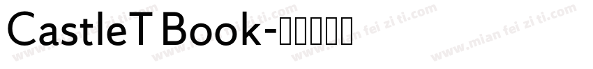 CastleT Book字体转换